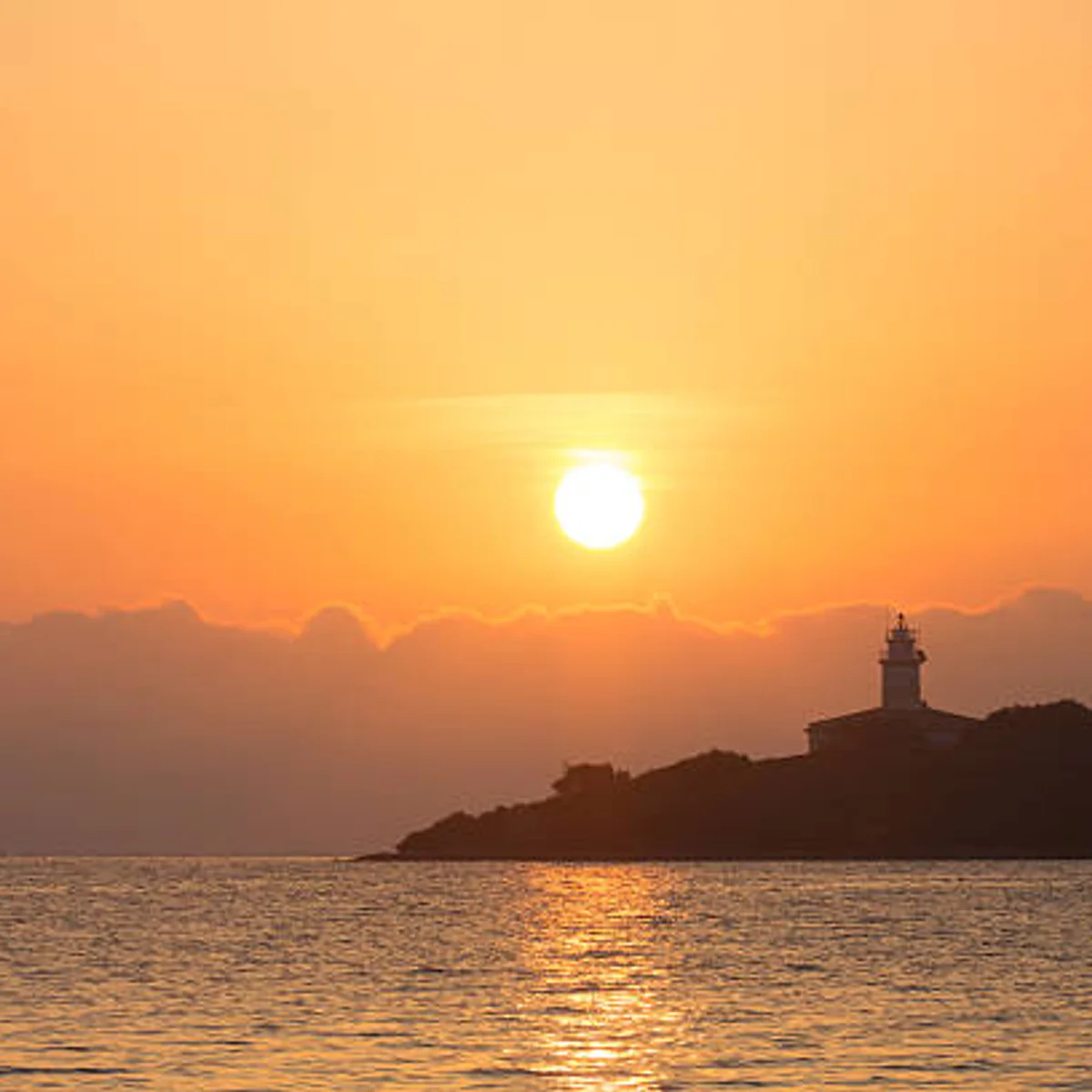 Coucher de Soleil au Phare